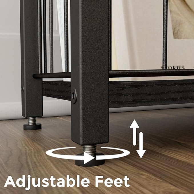Homleke Narrow Side Tables Set of 2 - Image 9