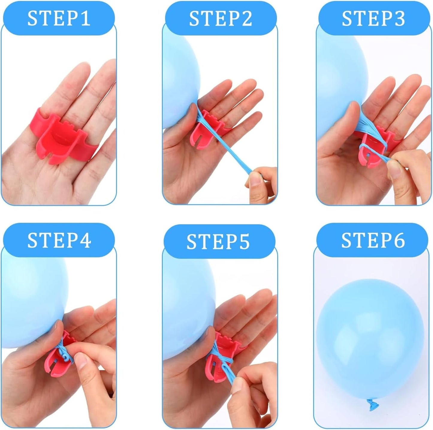 Helium Tank for Balloons At Home, 14.9 Cu Ft Helium Balloon Pump Kit with 50 Assorted Latex Balloons, White Curling Ribbon and Balloon Tie Tool