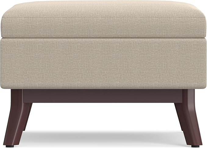 SIMPLIHOME Owen Coffee Table Storage Ottoman - Image 7