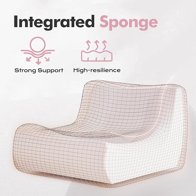 Bean Bag Loveseat Chair Big Sofa Beanbag Chair - Image 4