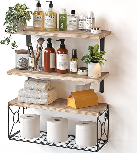 Amada Bathroom Shelves Over Toilet by AMADAHOMEFURNISHING
