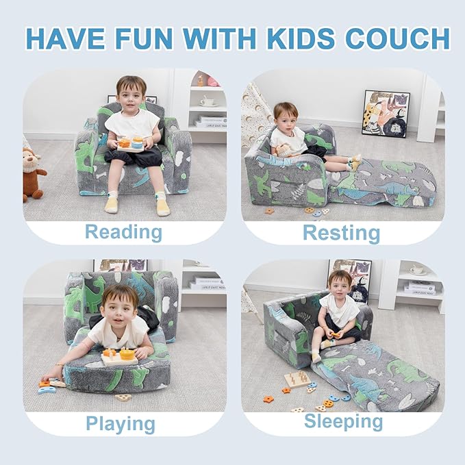 Airpanda Comfy Toddler Chair and Couch - Image 6
