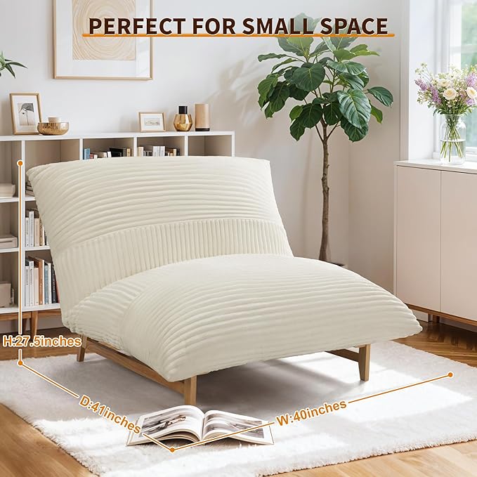 Oversized Cloud-Like Couch Single Seat, Extra-deep Seat Soft - Image 2