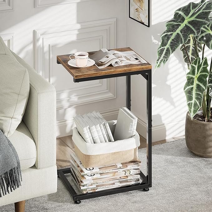 Simple Trending C Shaped End Table, TV Tray - Image 7