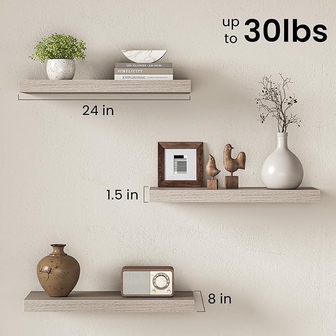 Fun Memories 24Inch Floating Shelves - Image 3