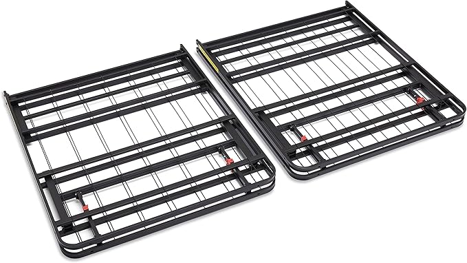 Amazon Basics Bed Frame with Ample Underbed Storage, Foldable Metal Platform - Image 6