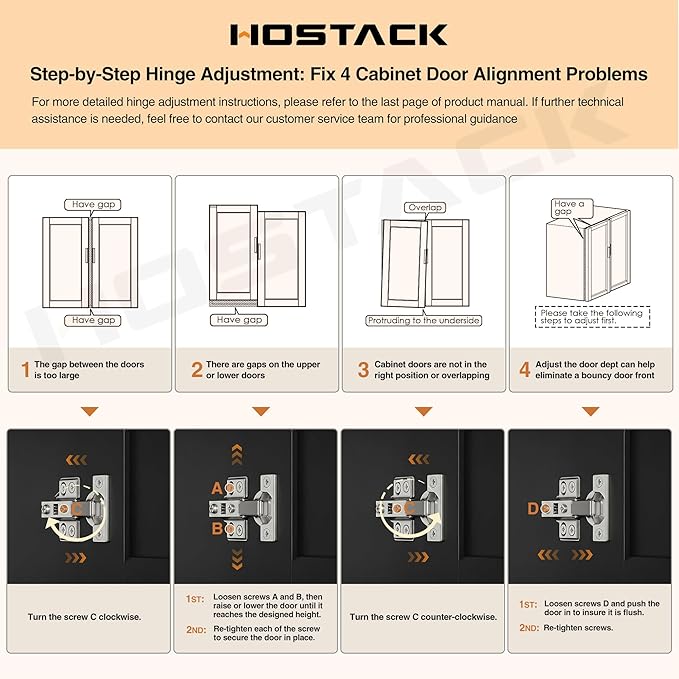 HOSTACK 71" Tall Pantry Cabinet - Image 8