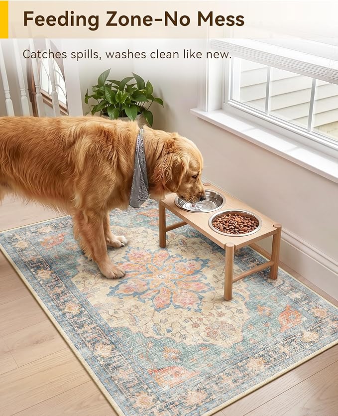 RELEANY Area Rugs 2'x3' Kitchen Rugs Entry Rug Small Rugs - Image 2