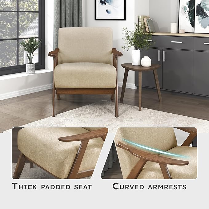 Lexicon Mid Century Modern Accent Chair - Image 5