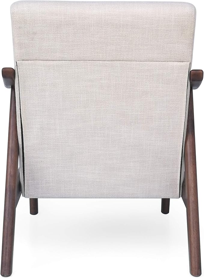 Christopher Knight Home Aurora Mid-Century Modern Accent Chair, Rubberwood - Image 6