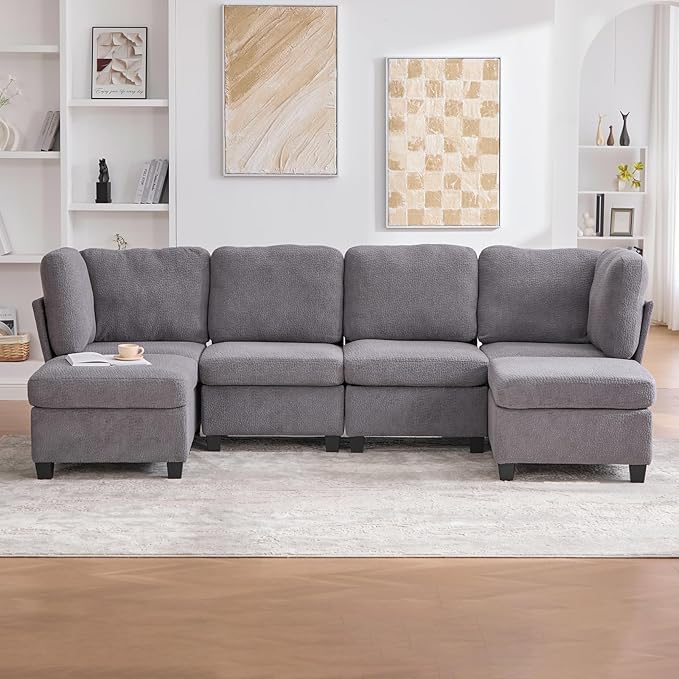 113" Modular Sectional Sofa Couch - Image 8