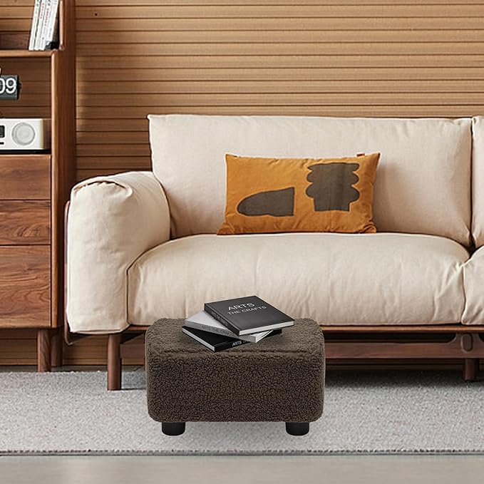 CAROLMADE Small Foot Stool Ottoman Footstool - Image 2