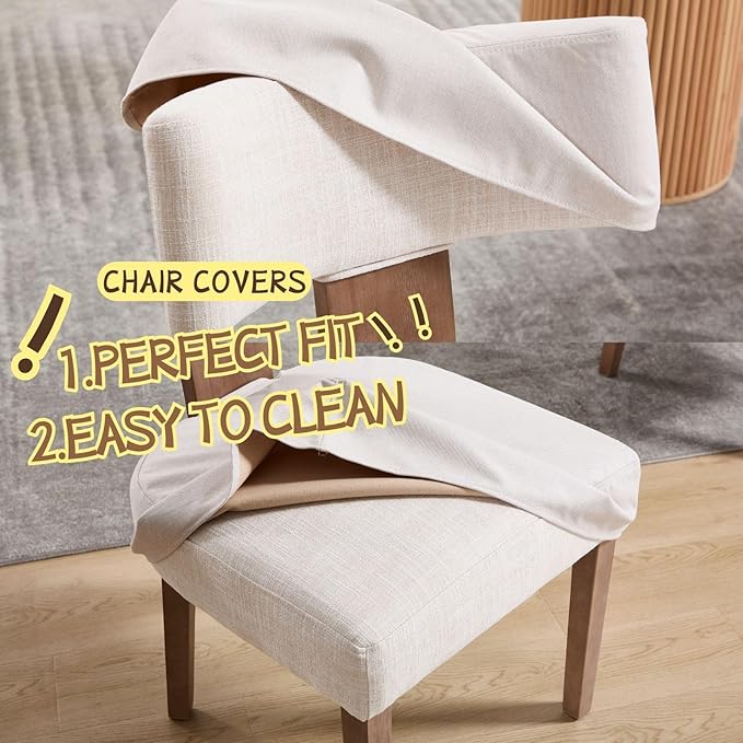 HNY Mid Century Modern Dining Chairs Set of 4 - Image 7