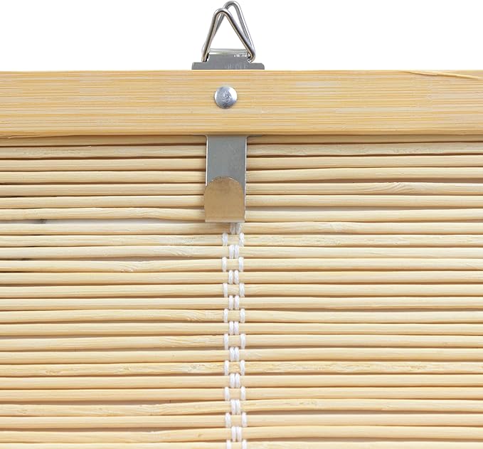 Red Lantern Matchstick Cordless Window Shade - Image 5