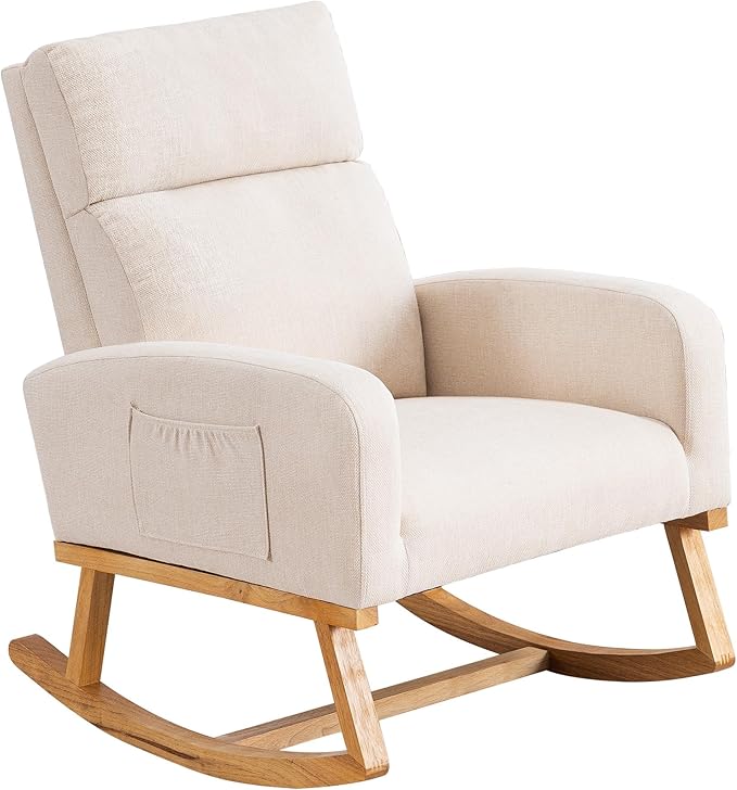 HCHAIRH Rocking Chair Nursery, Nursing Rocker Chairs - Image 7