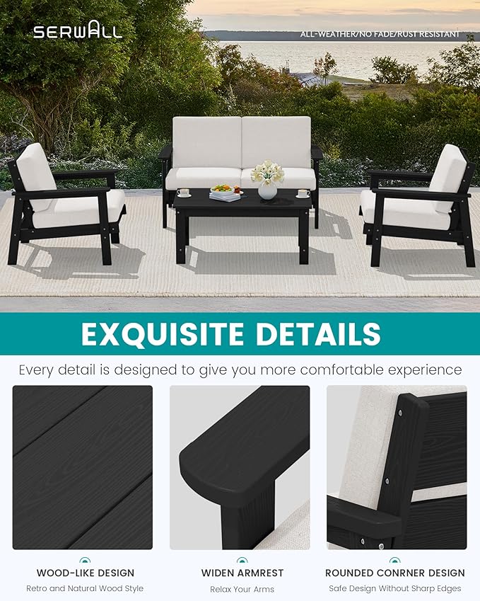 SERWALL Outdoor Loveseat - Image 4