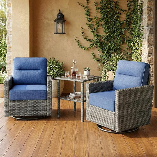 Luxury 3-Piece Patio Furniture Set by NUSBAY