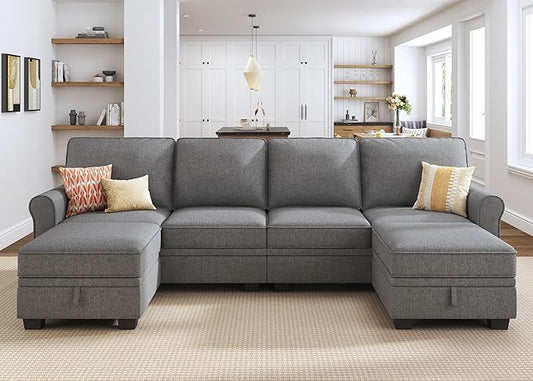 HONBAY Convertible Sectional Sofa by HONBAY