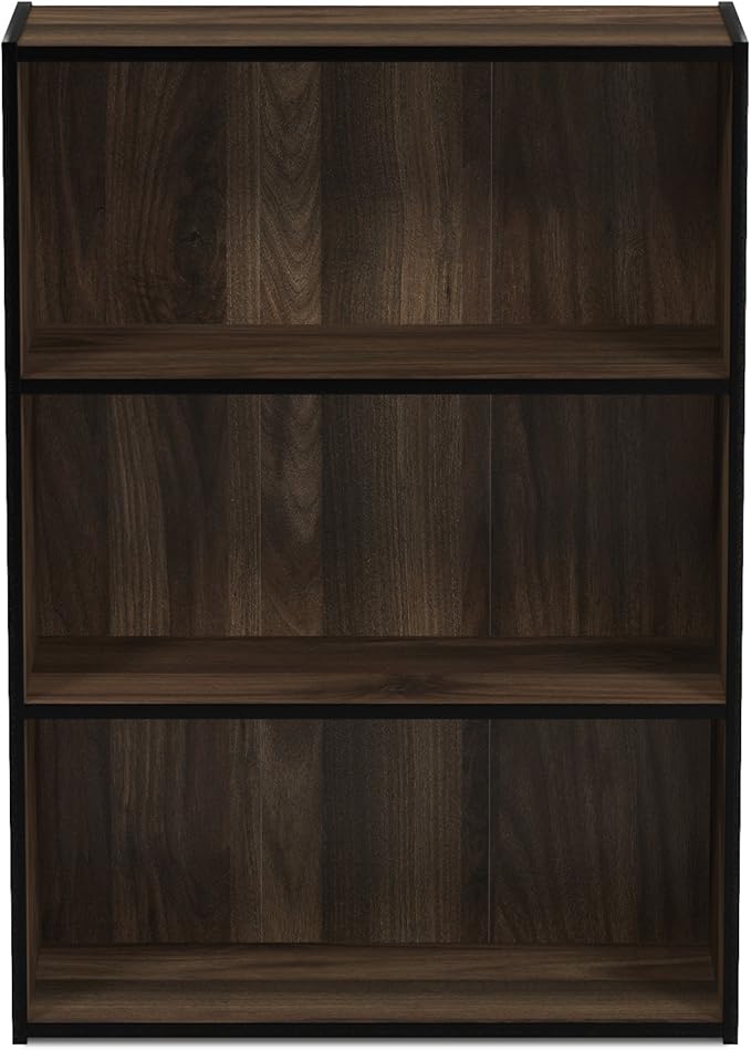 Furinno PASIR Book Shelf, 3-Tier Bookshelf, Storage Shelves Bookcase, 9.7 x - Image 7