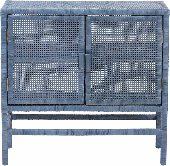 Bali & pari Vivan Natural Rattan Storage Cabinet - Image 4
