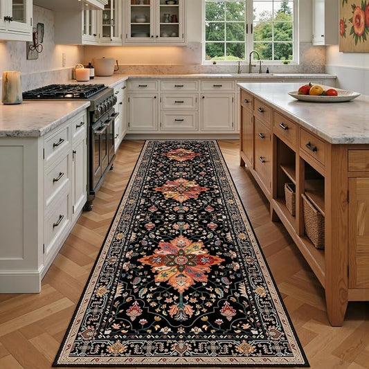 RELEANY Area Rugs 3'x9' Runner Rug Non Slip Washable by RELEANY