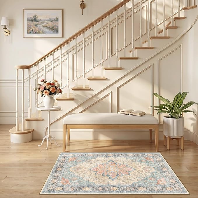 RELEANY Area Rugs 2'6"x4' Kitchen Rugs Entry Rug Small Rugs - Image 2