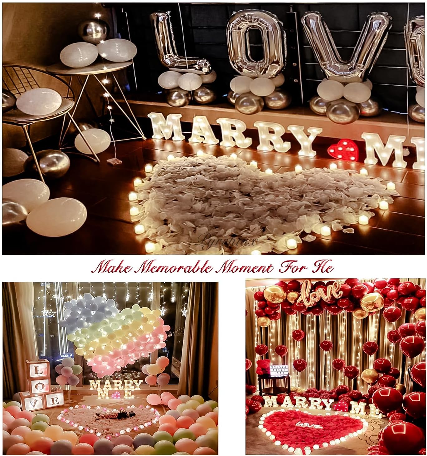 1000Pieces Rose Petals, Artificial Flower Petals Fake Rose Petals for Romantic Night,Wedding,Proposal Anniversary Flower Decorations (Champagne)