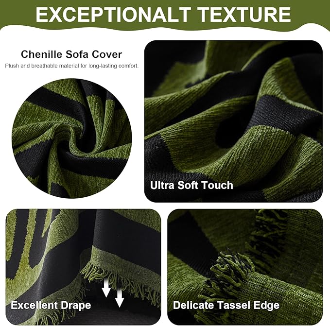VClife Boho Couch Covers for Dog, Extra Large Sofa Covers for Sectional Couch - Image 5
