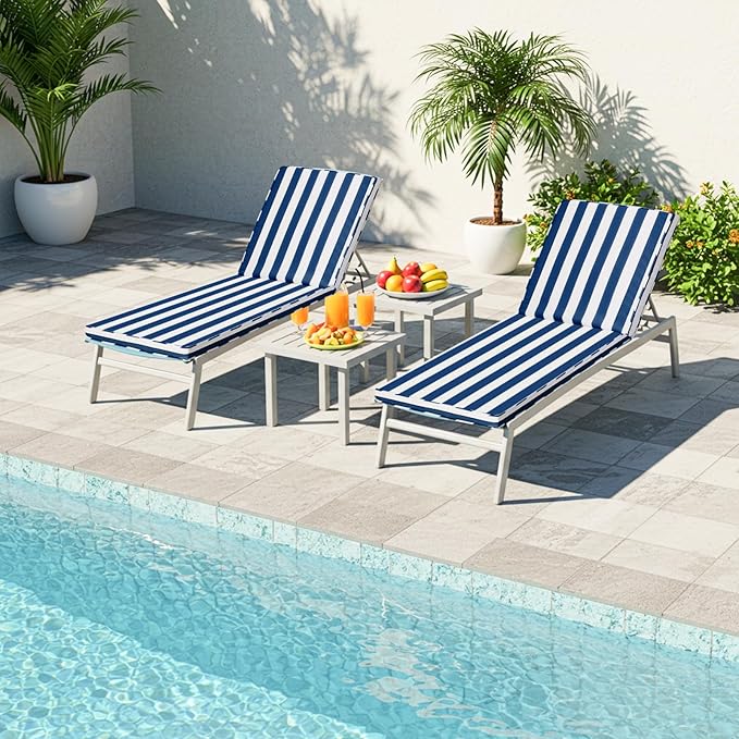 Chaise Lounge Cushions Outdoor - Image 7