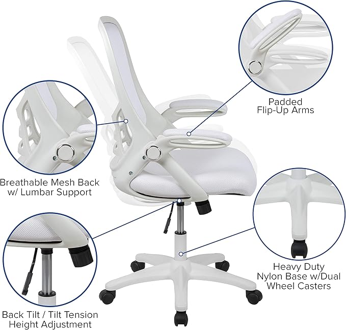 Flash Furniture Porter High-Back Swivel Office Chair - Image 15