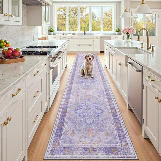 RELEANY Area Rugs 2'x10' Runner Rug Non Slip Washable by RELEANY