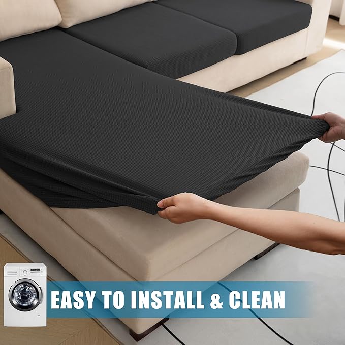 Water Repellent L Shaped Couch Covers - Image 6
