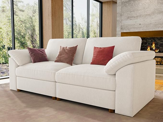EASE MOOSE Modern Loveseat Sofa - Image 3