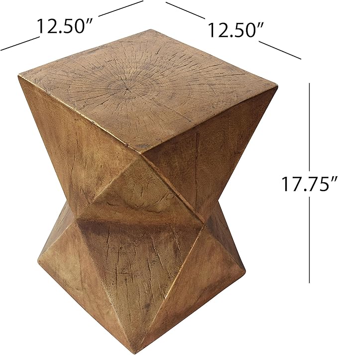 Eco-Friendly Bamboo Side Table Sustainable Material End Table - Image 2