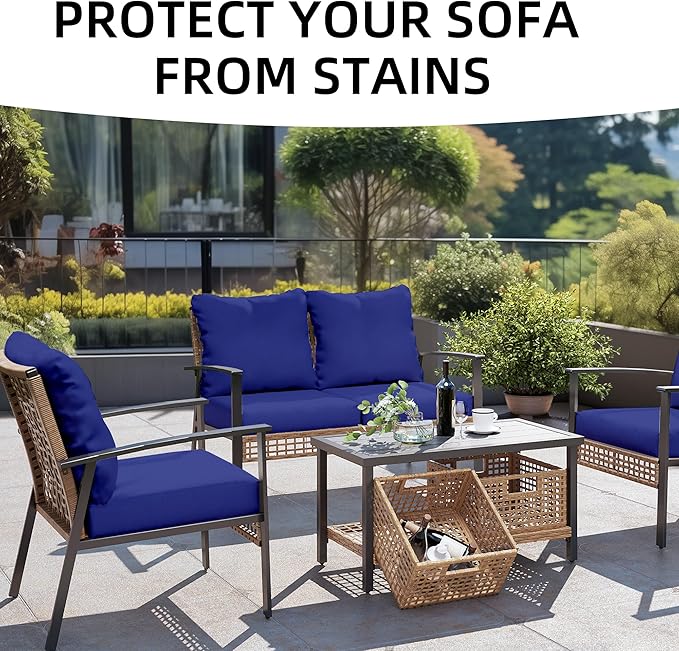 Outdoor Cushion Covers Set, Replacement - Image 4