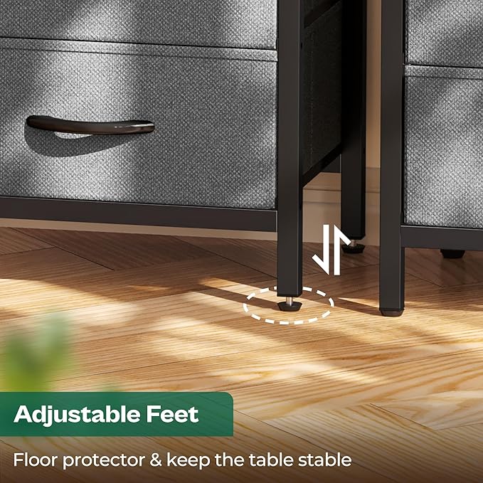 Huuger Nightstands Set of 2, End Tables - Image 8