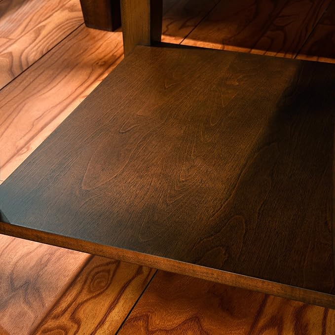 PADMA HOUSE Solid Wood End Table - Image 7