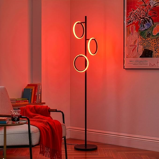 Brightech Saturn Modern Color Changing Floor Lamp - Image 8