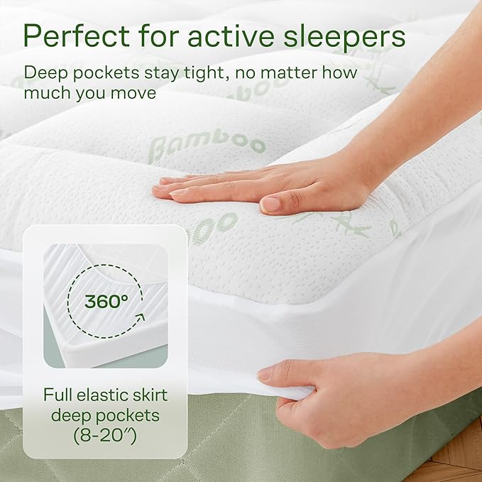 Niagara Sleep Solution Ultra Soft California King Size Mattress Topper - Image 5