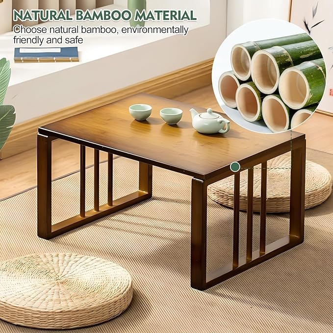 Japanese Floor Coffee Tatami Table - Image 7