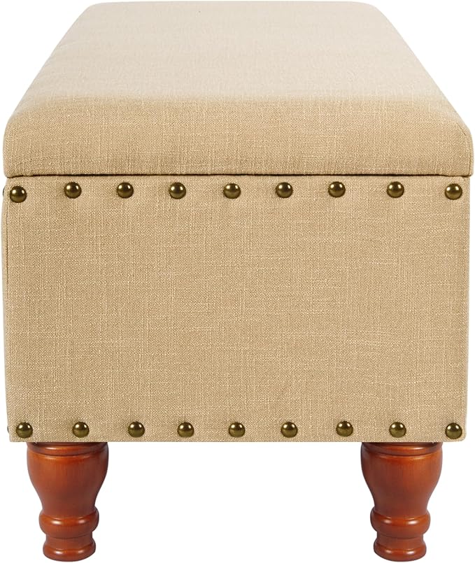 HomePop Large Rectangle Storage Bench - Image 10