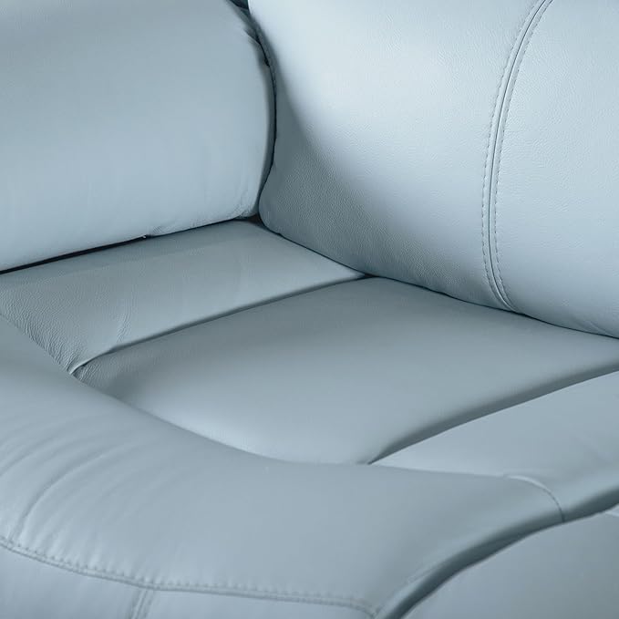 Furniture of America Sorin Modern Leather Recliner Sofa - Image 11
