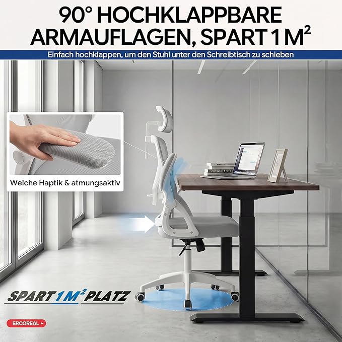 Ergonomic Office Chair, Mesh Desk Chair - Image 8