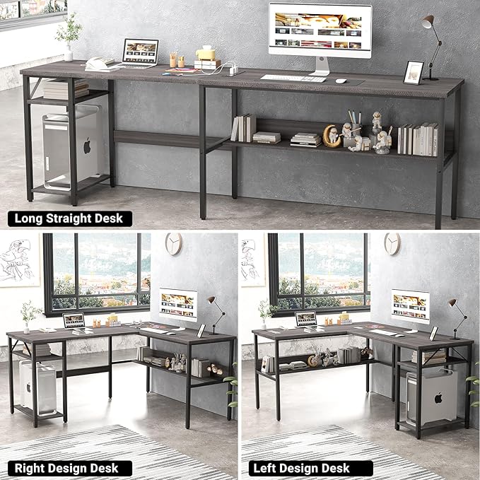 Unikito Reversible L Shaped Desk - Image 7