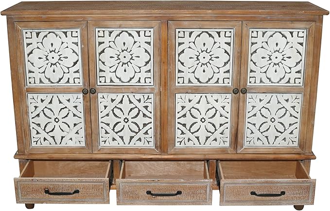 LKTART 59" Vintage Sideboard Buffet Cabinet - Image 9