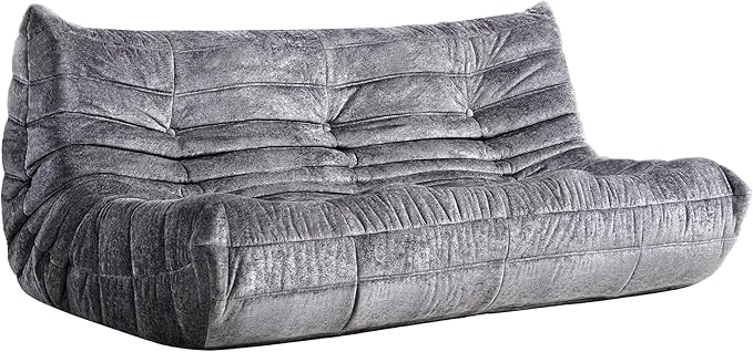 Bean Bag Chair, 3 Seater Fireside Chair, Giant Bean Bag Chairs by Cansunna