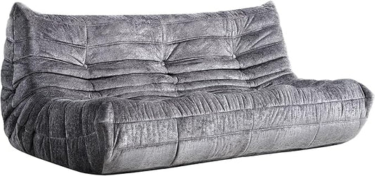 Bean Bag Chair, 3 Seater Fireside Chair, Giant Bean Bag Chairs by Cansunna