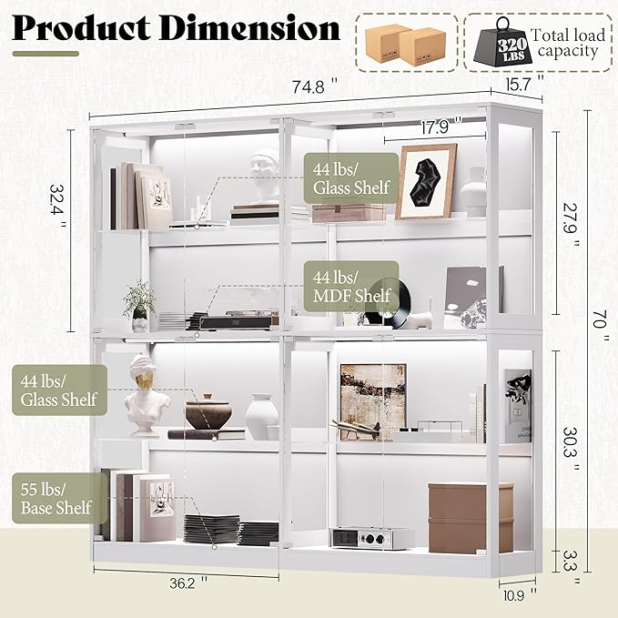 AMERLIFE RGB Display Cabinet - Image 2