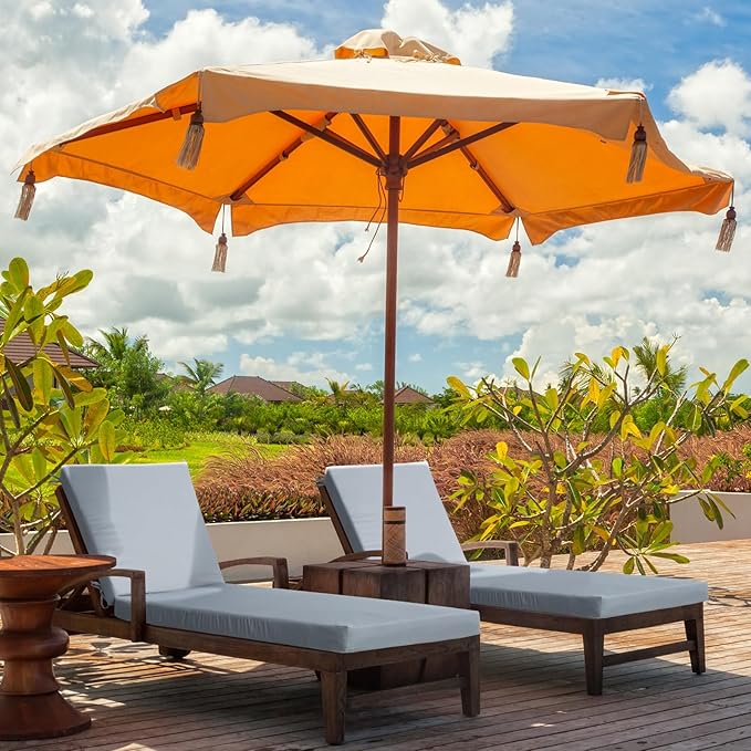 Patelai 2 Set Outdoor Chaise Lounge Cushions - Image 7