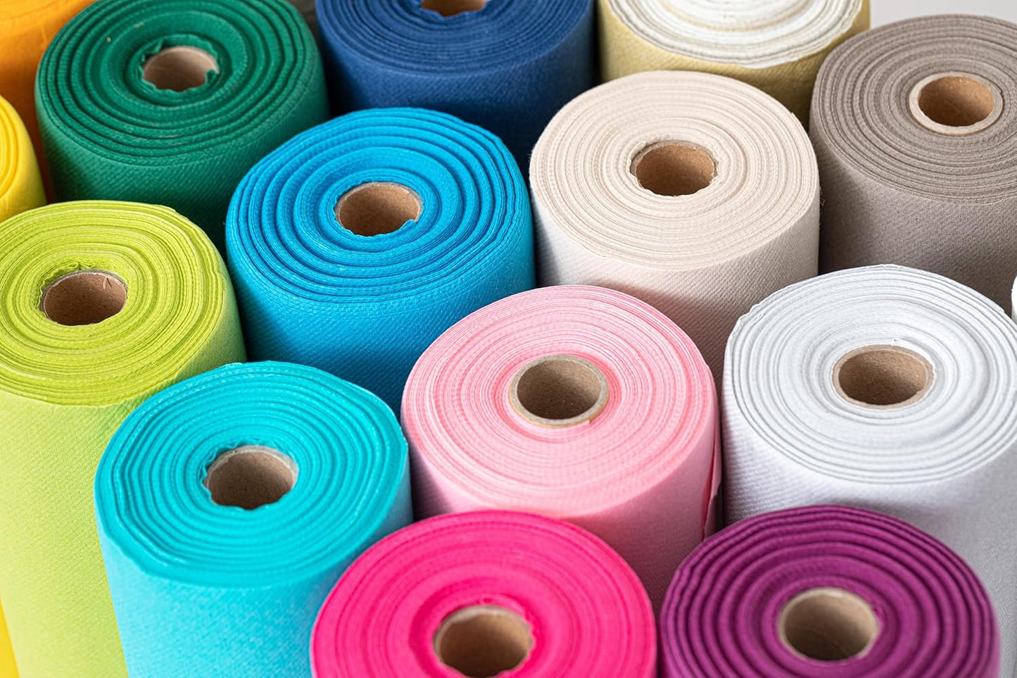 AH American Homestead Paper Dining Table Runner for Party 78 ft = 20 Perforated Table Runners 16” x 48”- Strong, Absorbent, Disposable Linen-Like Table Cover Roll (Mustard Gold)